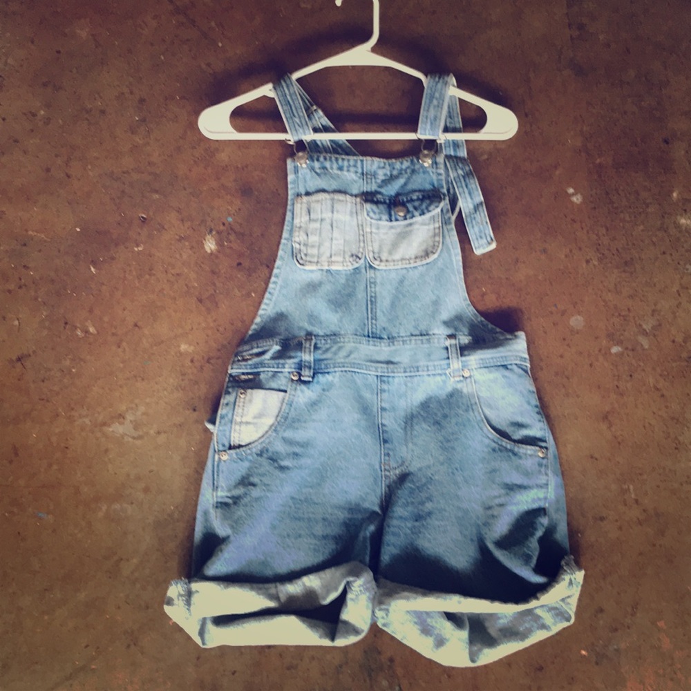 Boohoo jean overalls